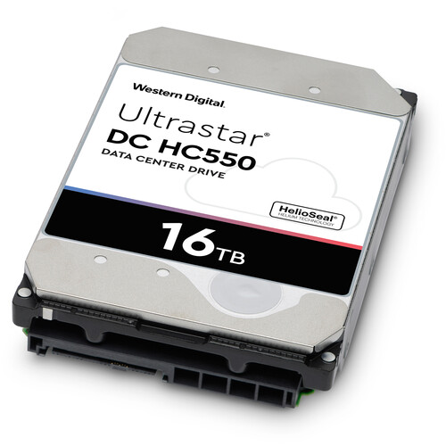 WD 16TB UltraStar DC HC550 7200 rpm SATA III 3.5
