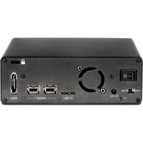 Glyph Technologies StudioRAID Mini 4TB 2-Bay RAID Array (2 x 2TB)