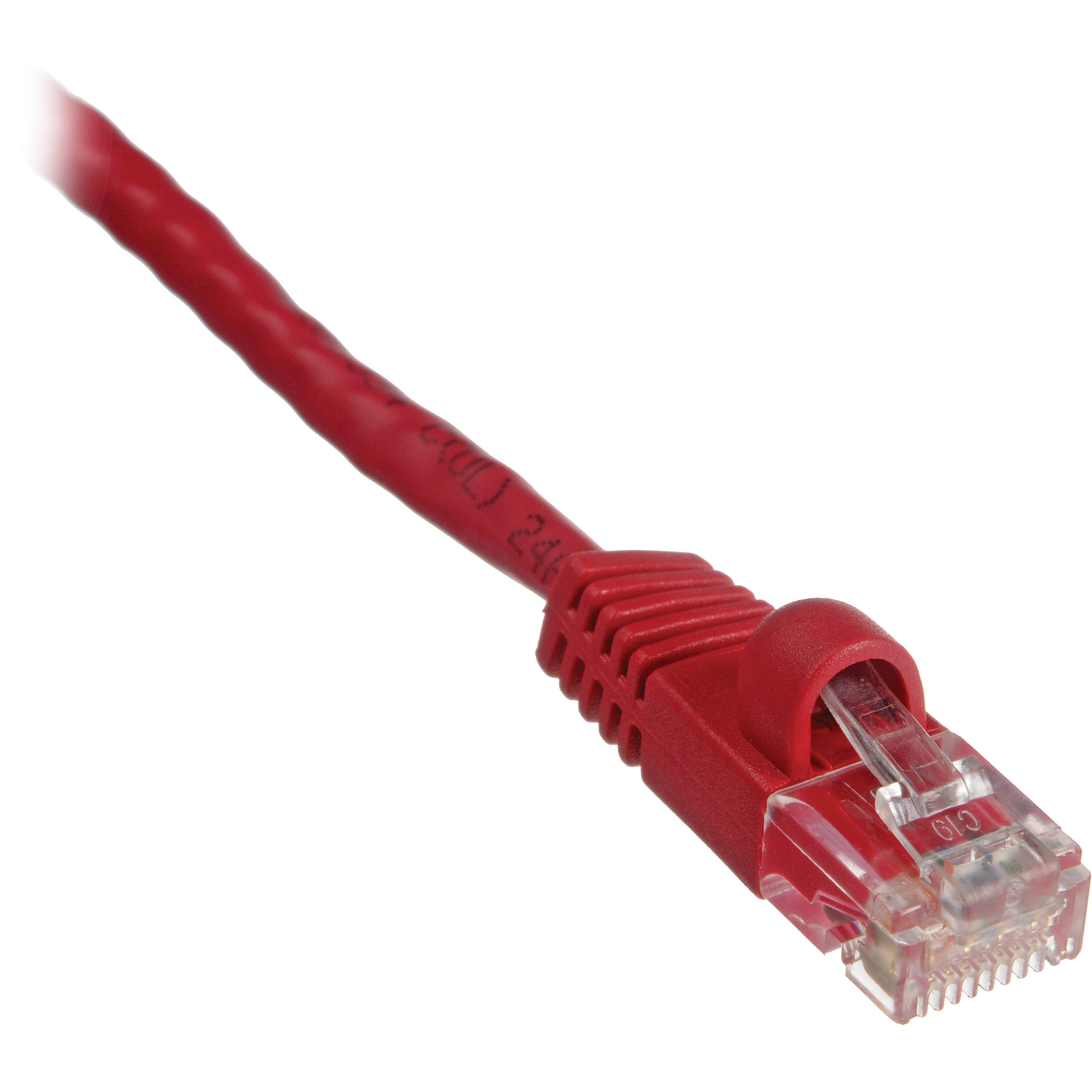 Comprehensive Cat5e 350 MHz Snagless Patch Cable (14', Red)