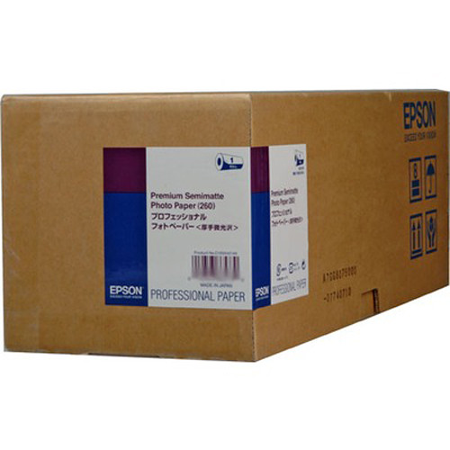 Epson Premium Semimatte Archival Photo Inkjet Paper (44" x 100' Roll)