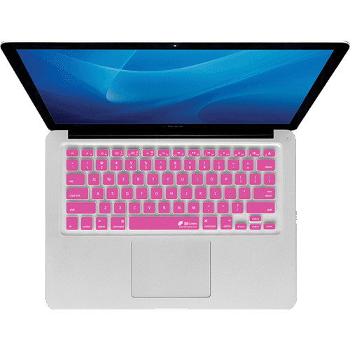 KB Covers Pink Checkerboard (Clear With Pink Buttons) Keyboard Cover
