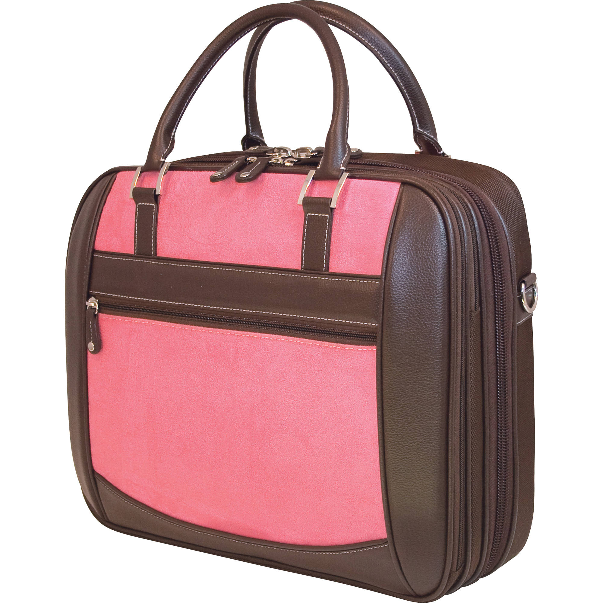 Mobile Edge ScanFast Element Checkpoint Friendly Briefcase (Pink)