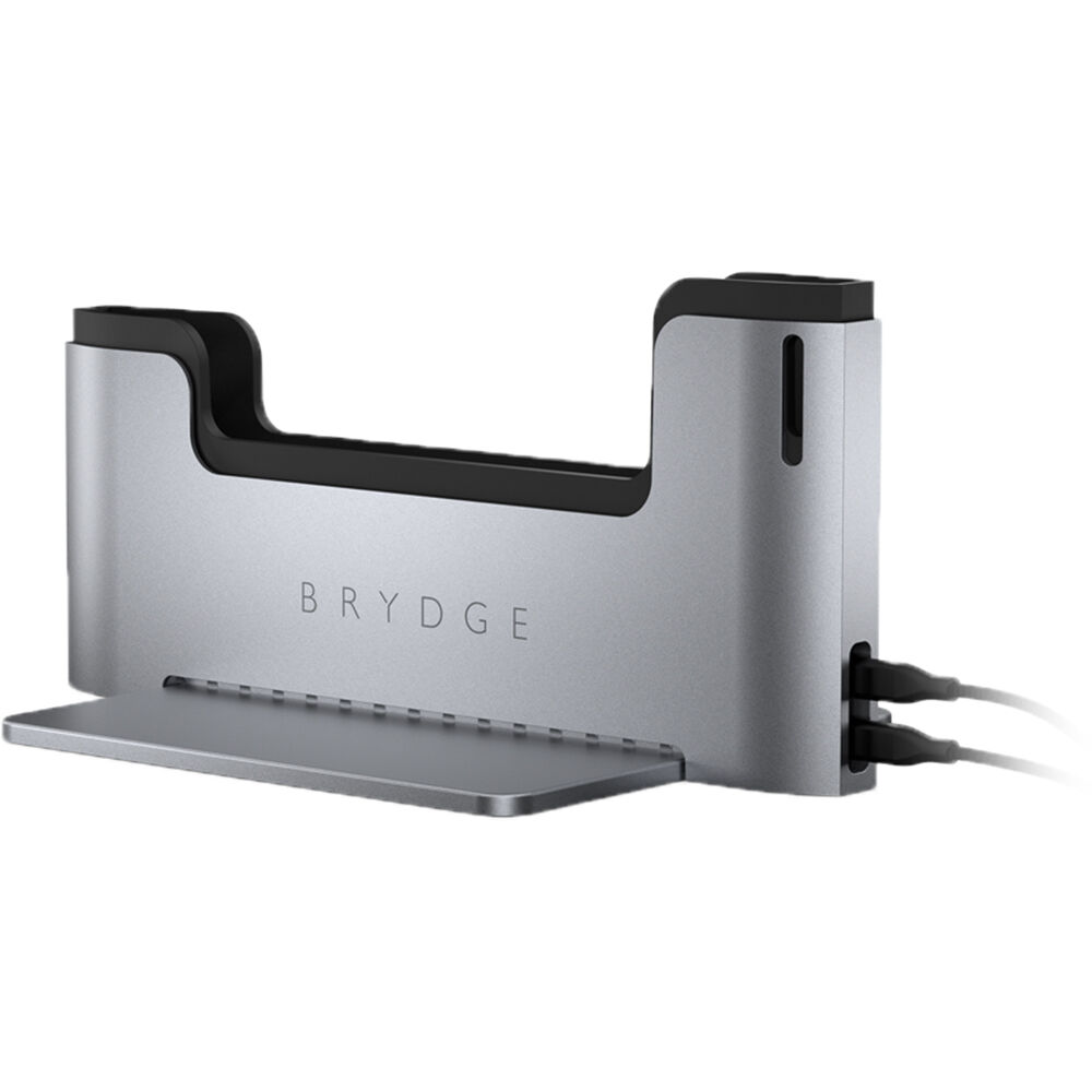 Brydge MacBook Vertical Dock for 15" MacBook Pro (Space Gray)