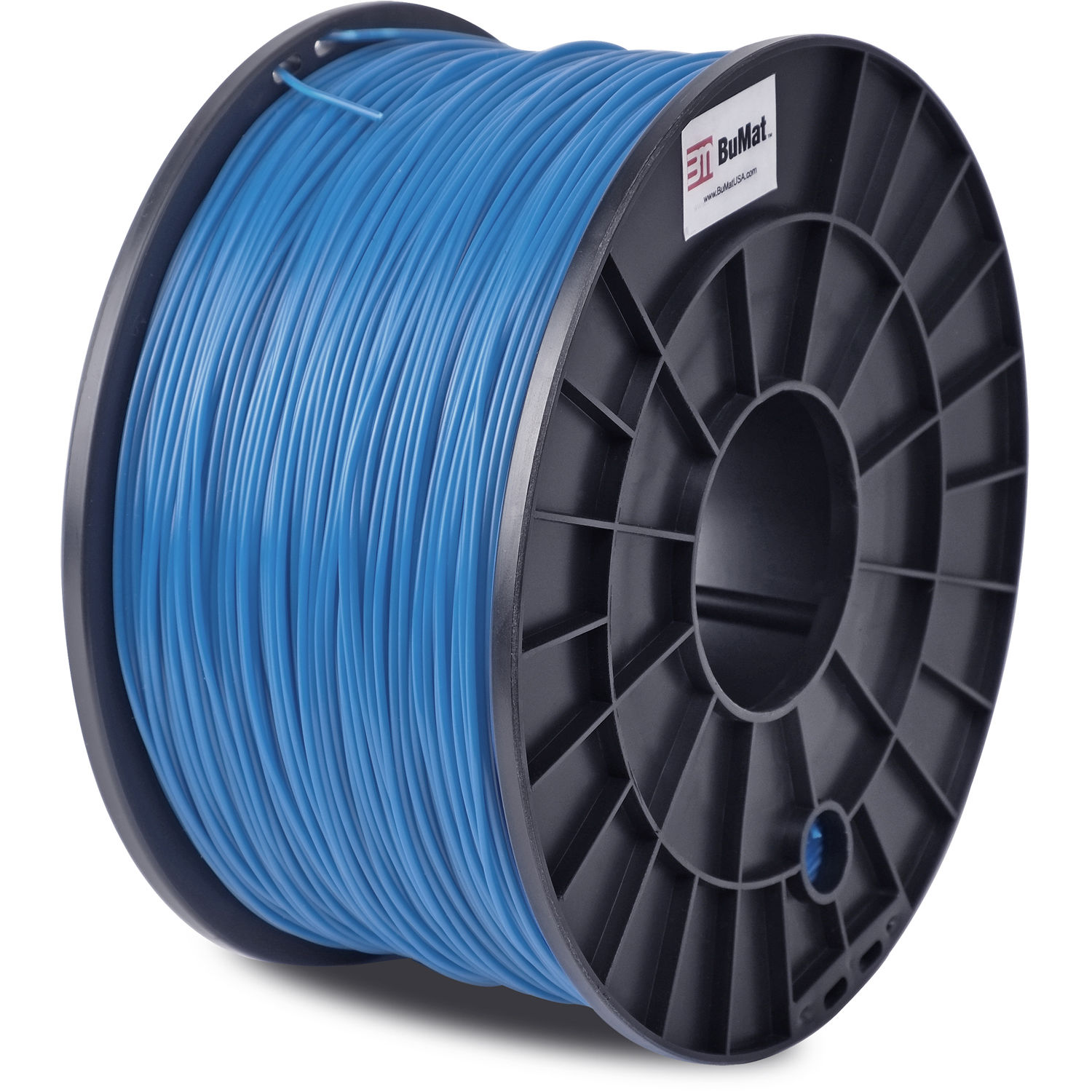 BuMat 1.75mm ABS Filament (1kg, Blue)