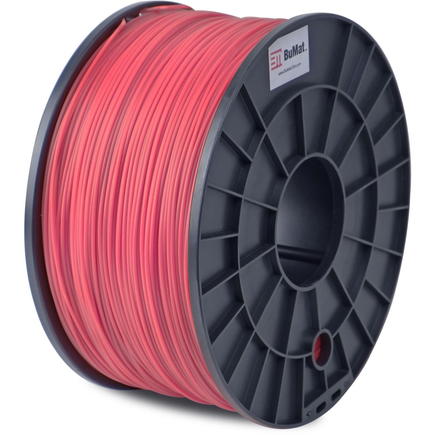 BuMat 1.75mm ABS Filament (1kg, Red)