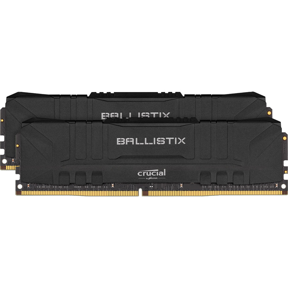 Crucial 32GB Ballistix DDR4 3000 MHz UDIMM Gaming Desktop Memory Kit (2 x 16GB, Black)