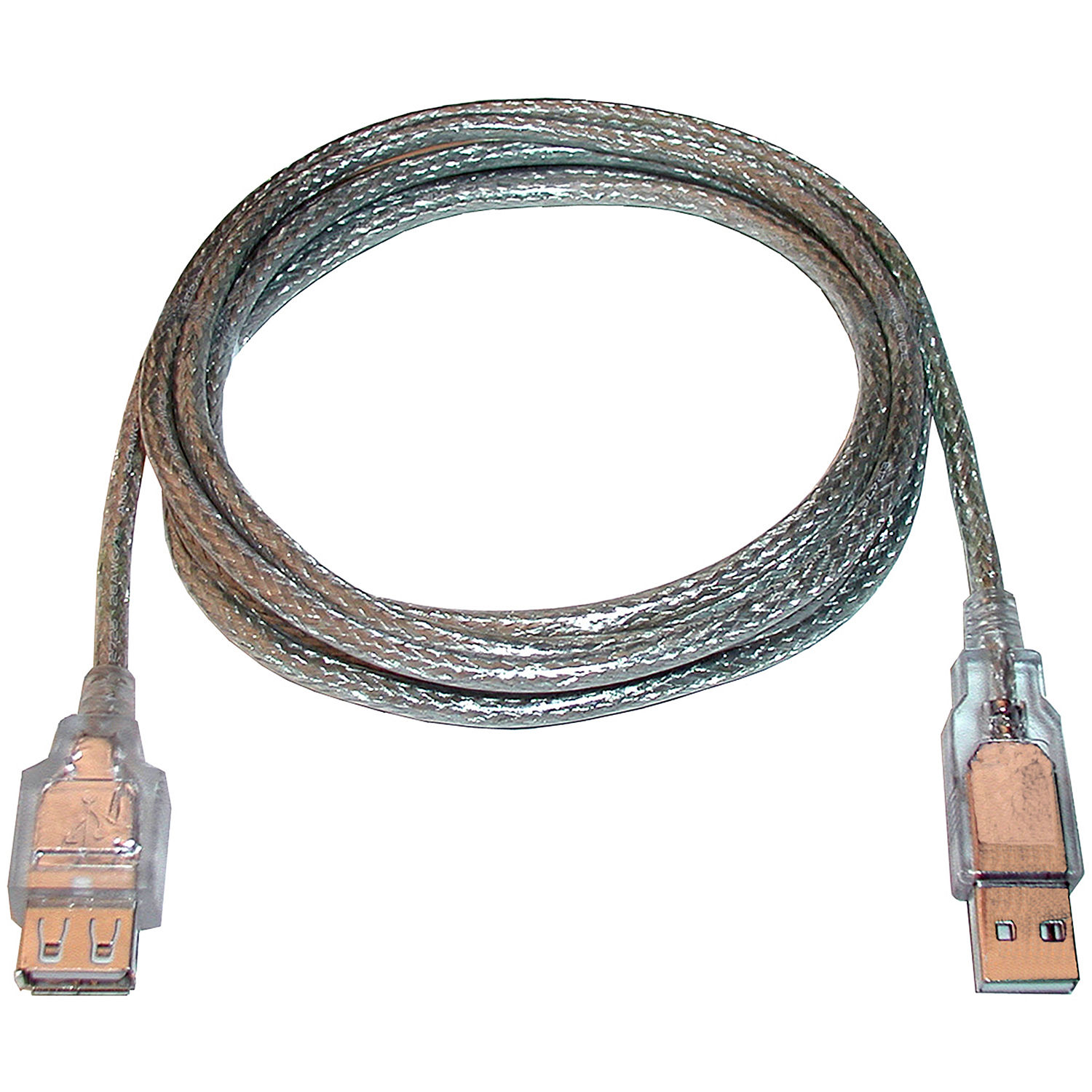 CyberPower USB 2.0 Type-A Male to USB Type-A Male Cable (Silver, 6.5')
