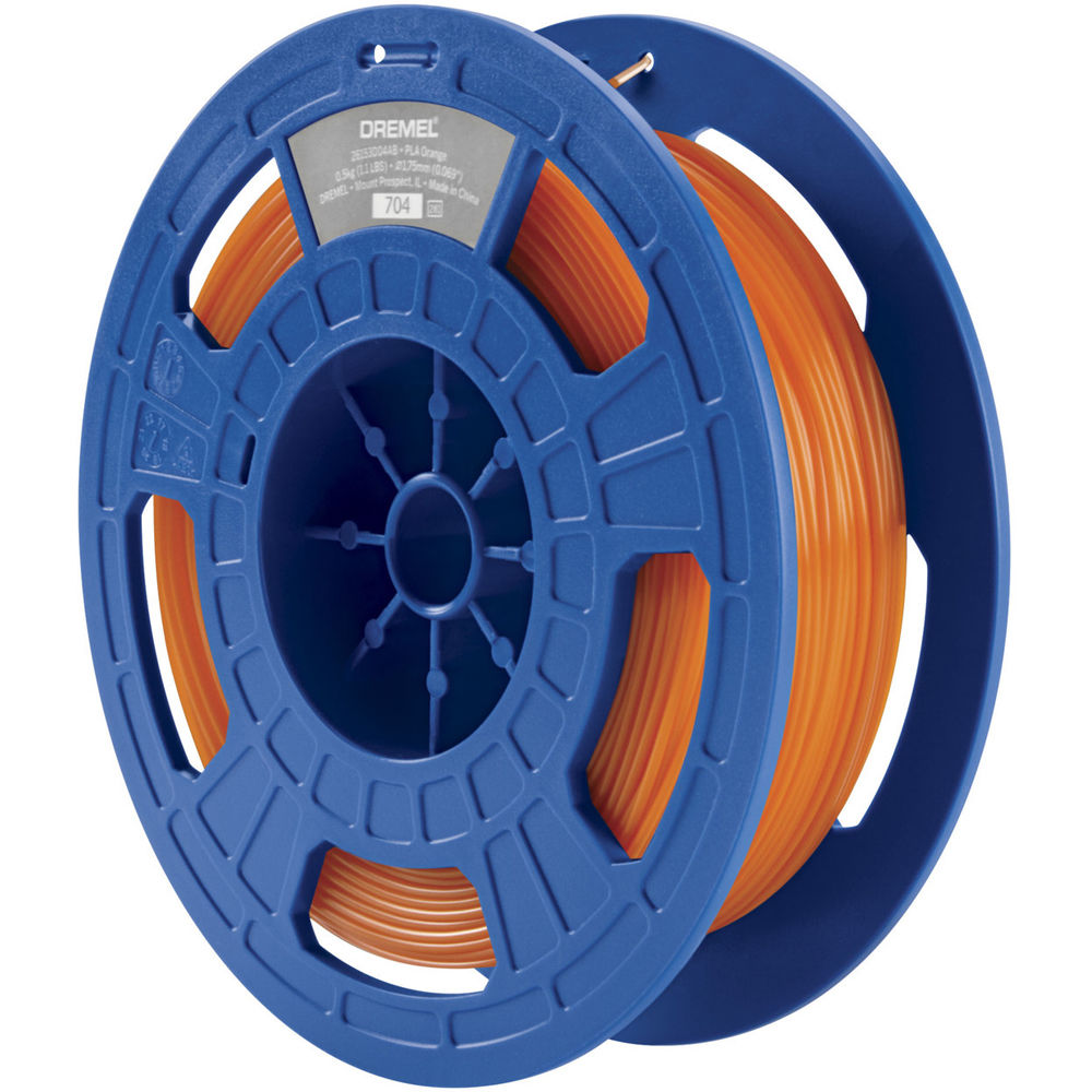 Dremel 3D 1.75mm PLA Filament (0.75 kg, Orange)