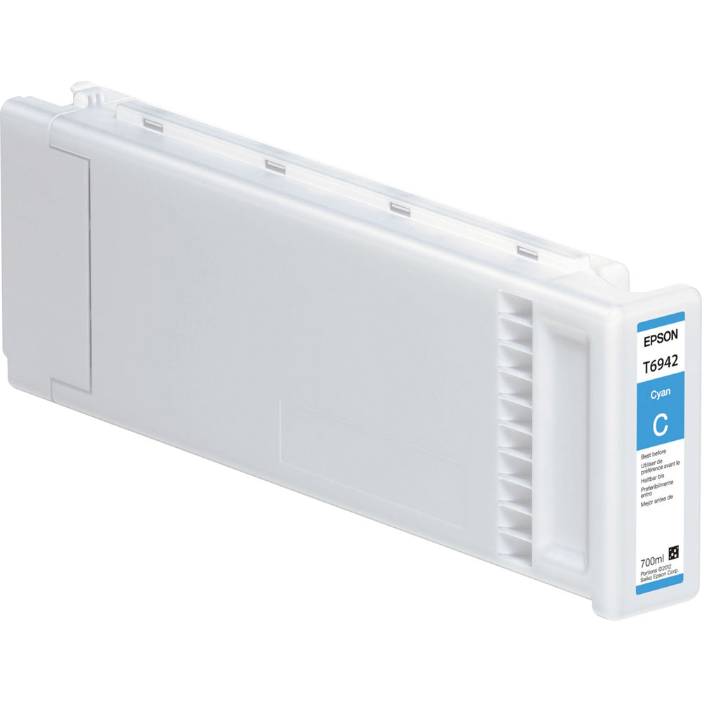 Epson UltraChrome XD Cyan Ink Cartridge for SureColor T-Series (700 ml)