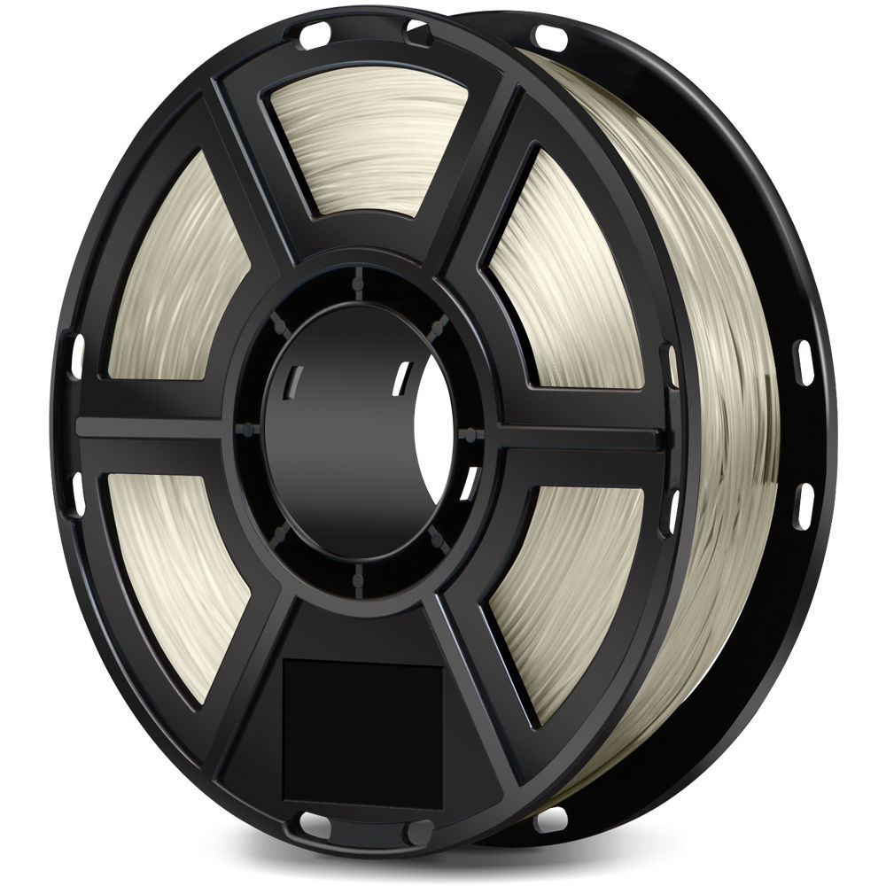 FlashForge 1.75mm Elastic TPU Filament for the Dreamer, Inventor Series, and Finder (0.5kg, Natural)