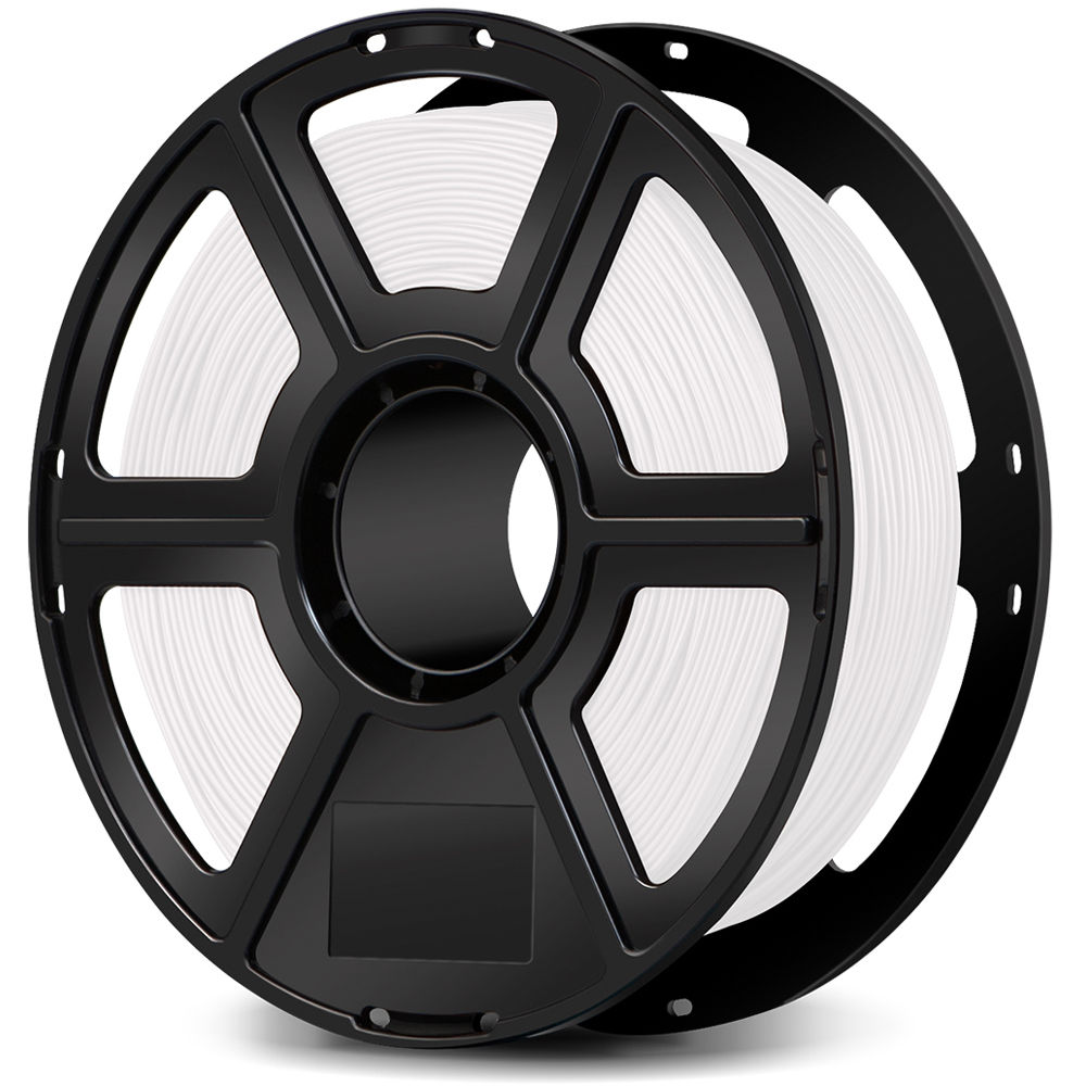 FlashForge 1.75mm PLA Filament for the Creator & Guider II Series (1kg, White)