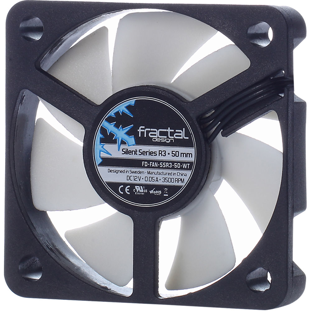 Fractal Design Silent Series R3 50mm Cooling Fan (White)