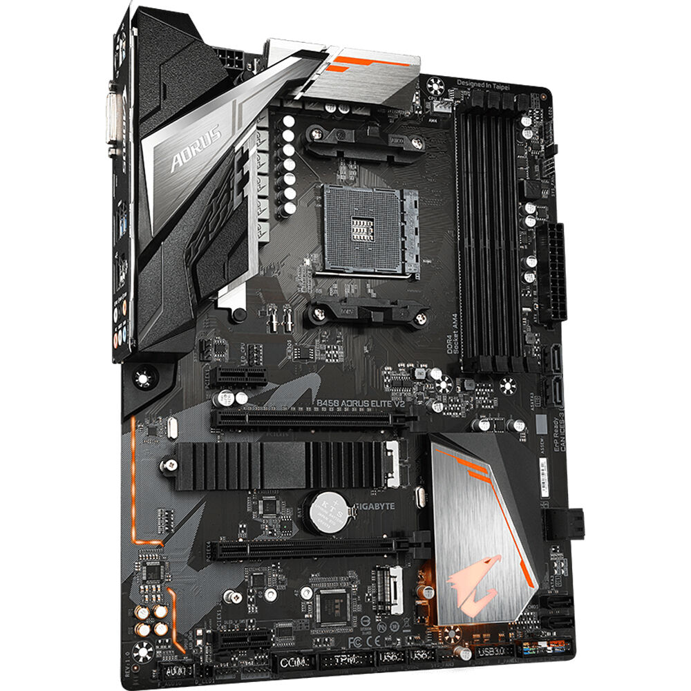 Gigabyte B450 AORUS Elite V2 AM4 ATX Motherboard