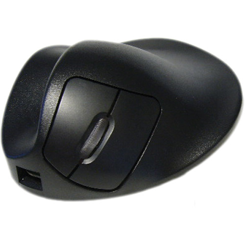 Hippus LM2WL Wired Light Click HandShoe Mouse (Left Hand, Medium, Black)