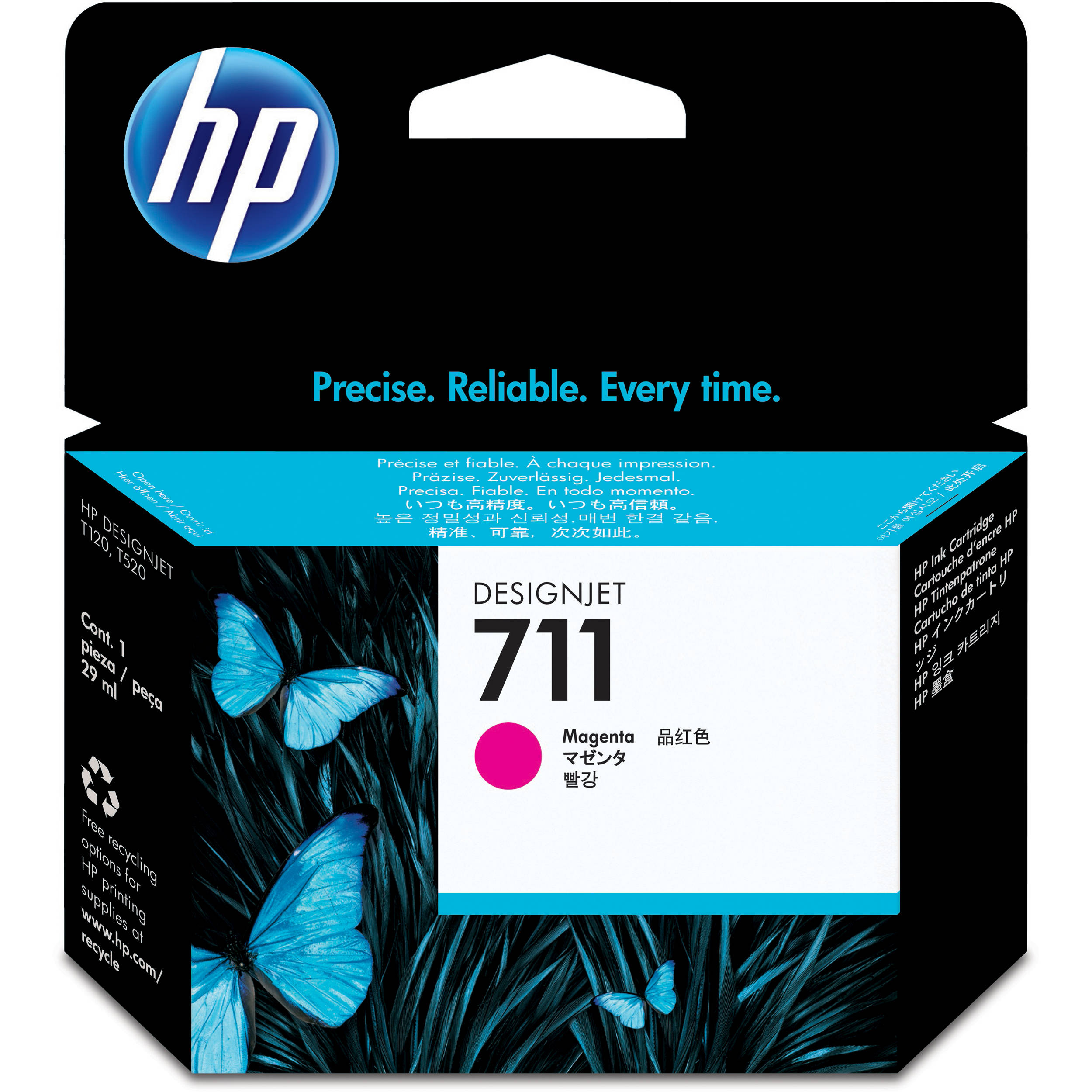 HP 711 Magenta Ink Cartridge (29mL)