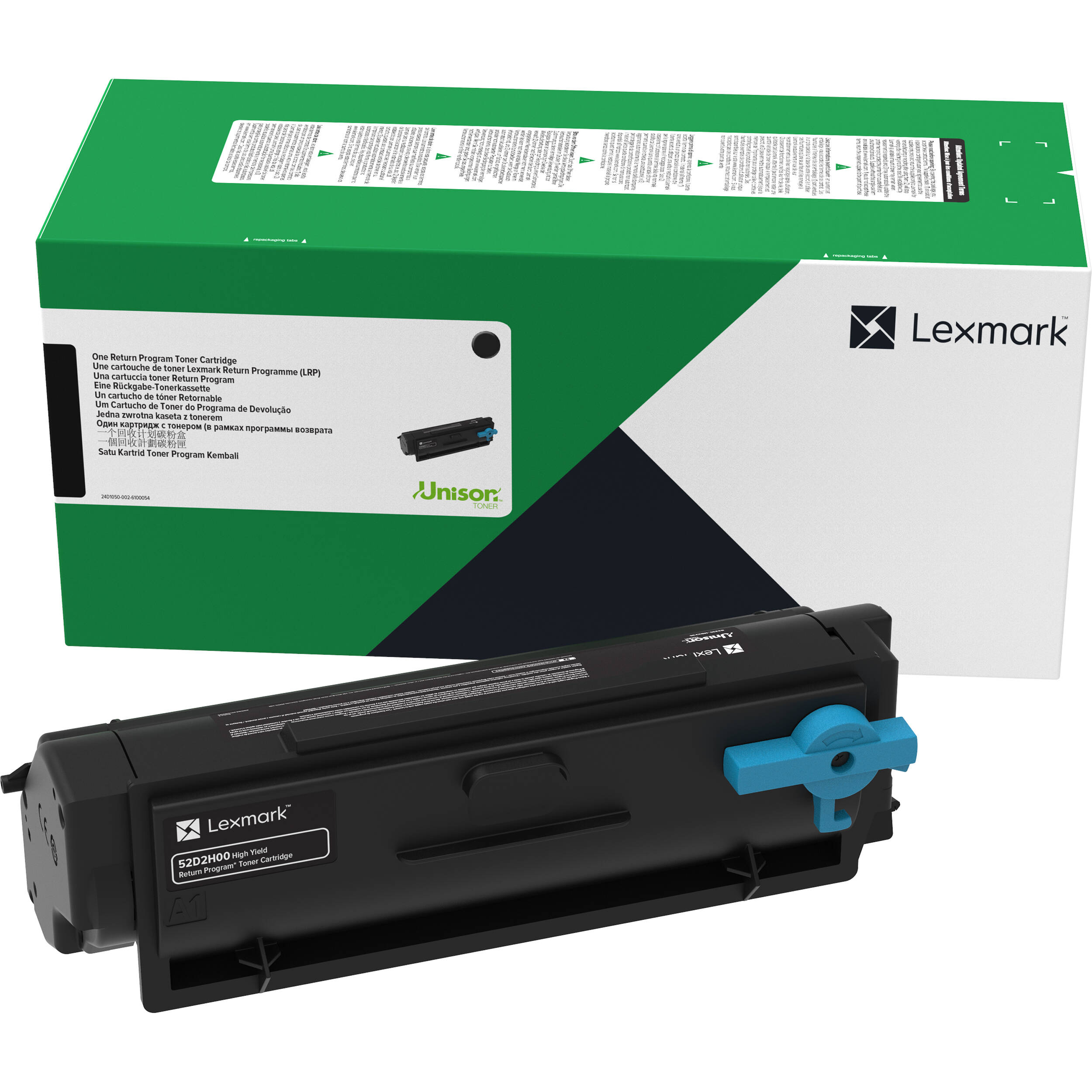 Lexmark 55B1H00 Black High-Yield Return Program Toner Cartridge for Select Monochrome Laser Printers
