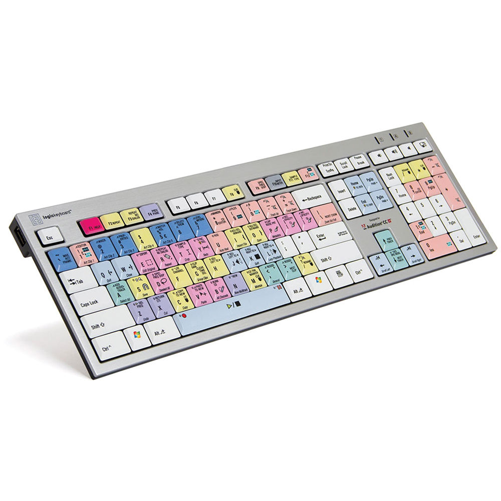 LogicKeyboard Adobe Audition Slim Line PC Keyboard