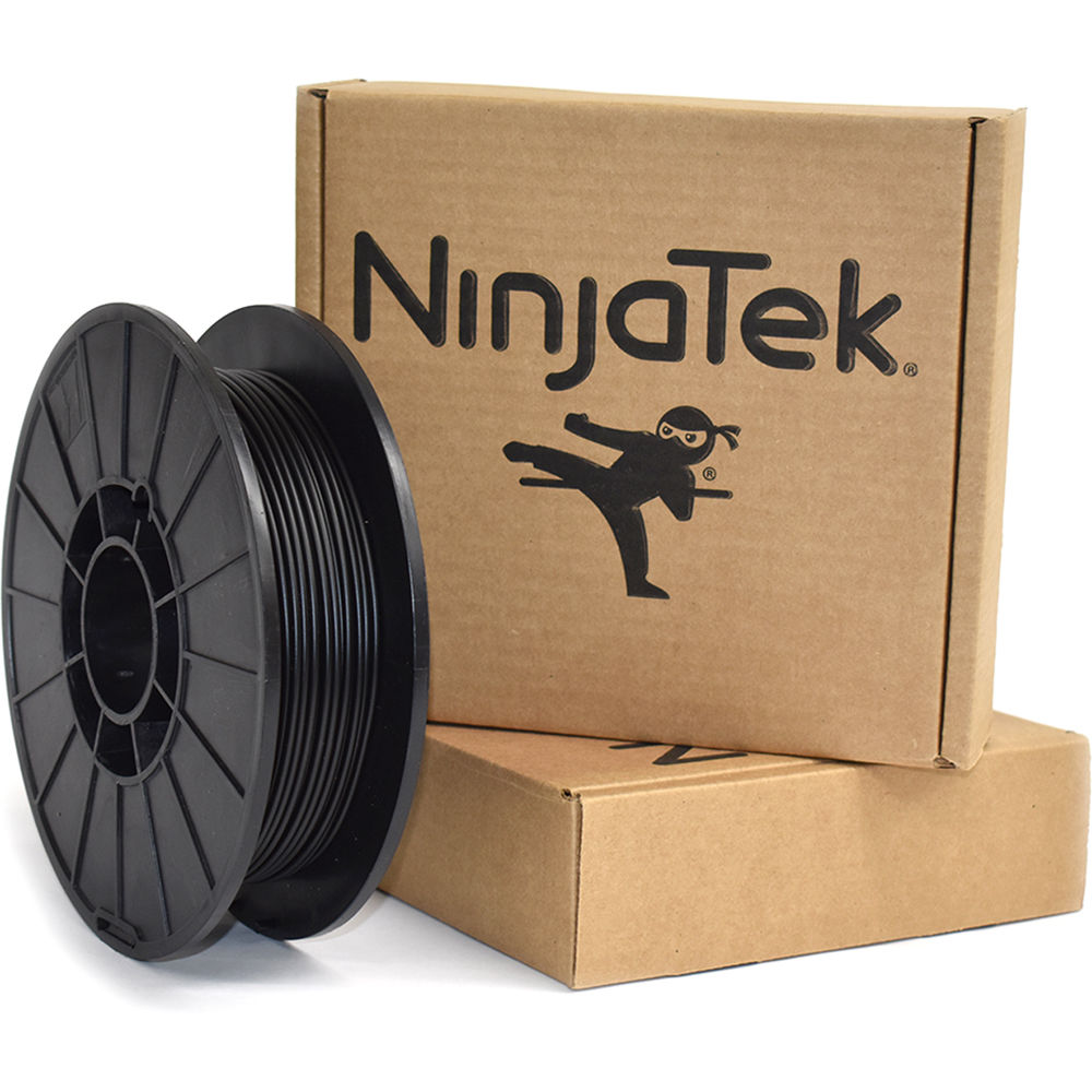 NinjaTek Armadillo 3mm 75D TPU Nylon Alternative Filament (0.5kg, Midnight)