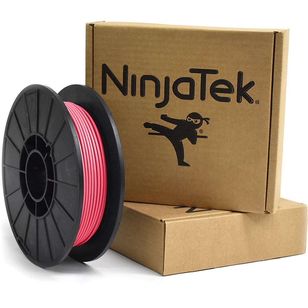 NinjaTek NinjaFlex 3mm 85A TPU Flexible Filament (0.5kg, Flamingo)
