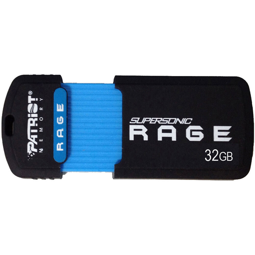 Patriot 32GB Supersonic Rage USB 3.2 Gen 1 Flash Drive