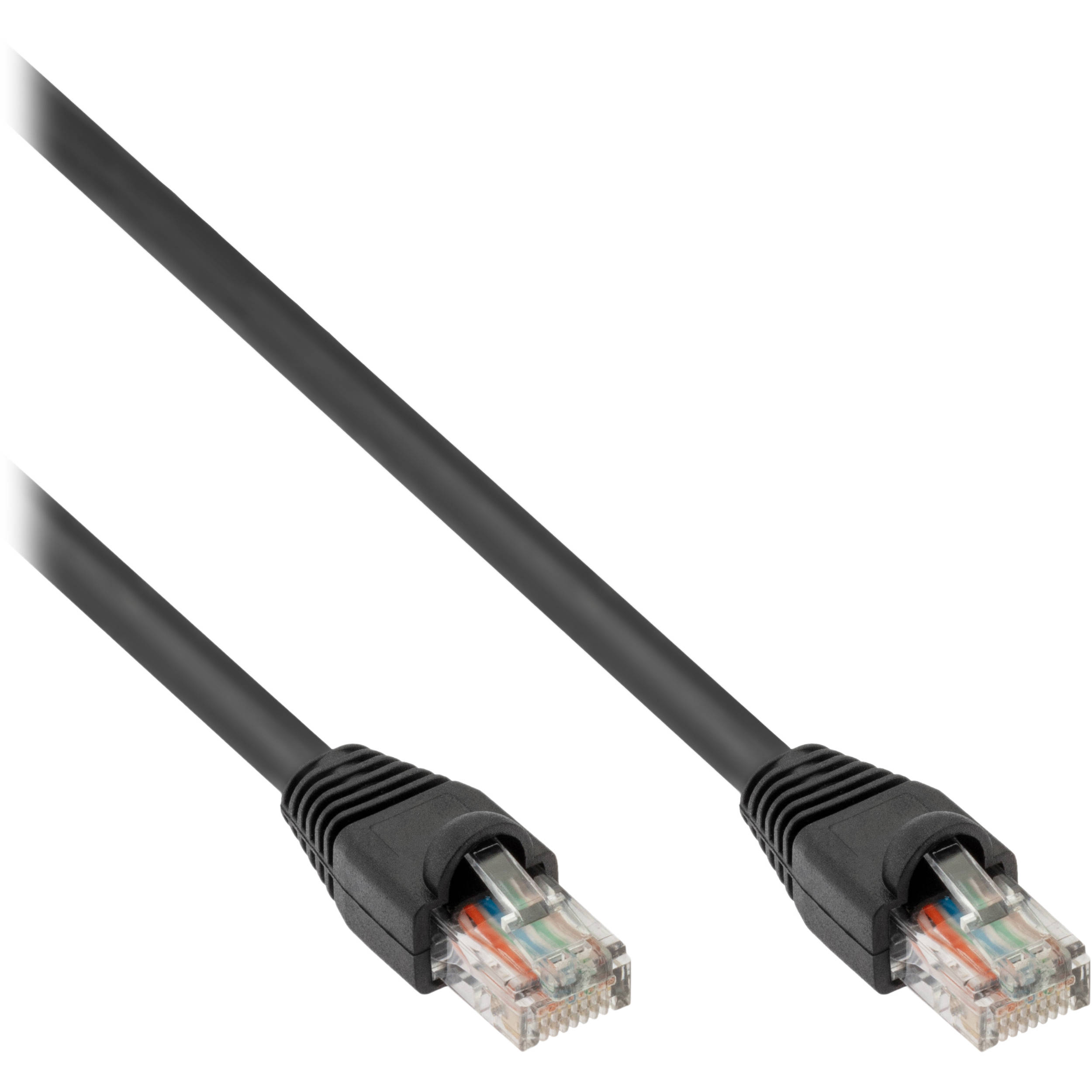 Pearstone Cat 5e Snagless Patch Cable (7', Black)