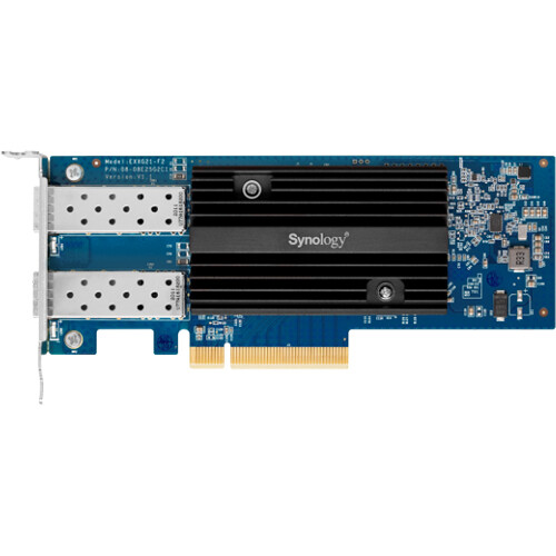 Synology E25G21-F2 Dual 25G Ethernet SFP+ Port PCIe 3.0 Adapter