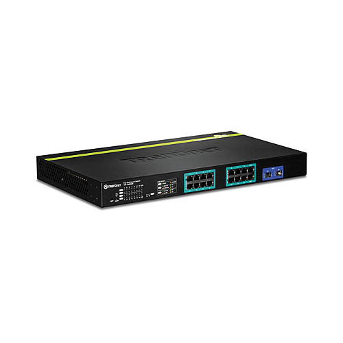 TRENDnet TPE-1620WS v1.0R 16-Port Gigabit Web Smart PoE+ Switch
