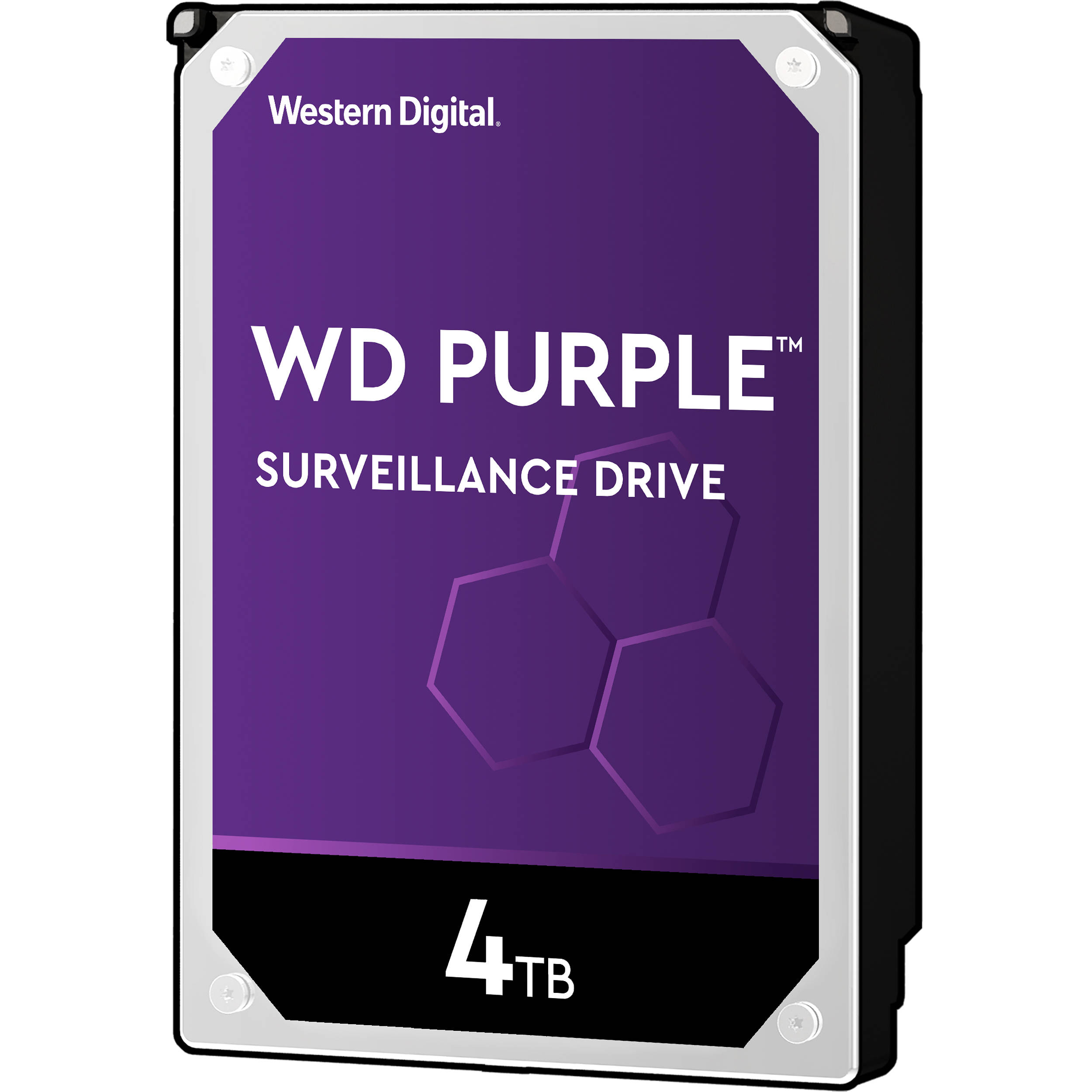 WD 4TB Purple 5400 rpm SATA III 3.5" Internal Surveillance Hard Drive (OEM)